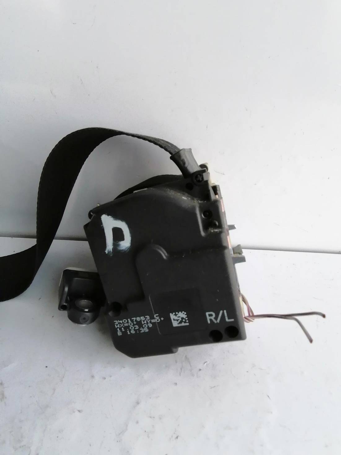 Cintura di sicurezza ant. dx.